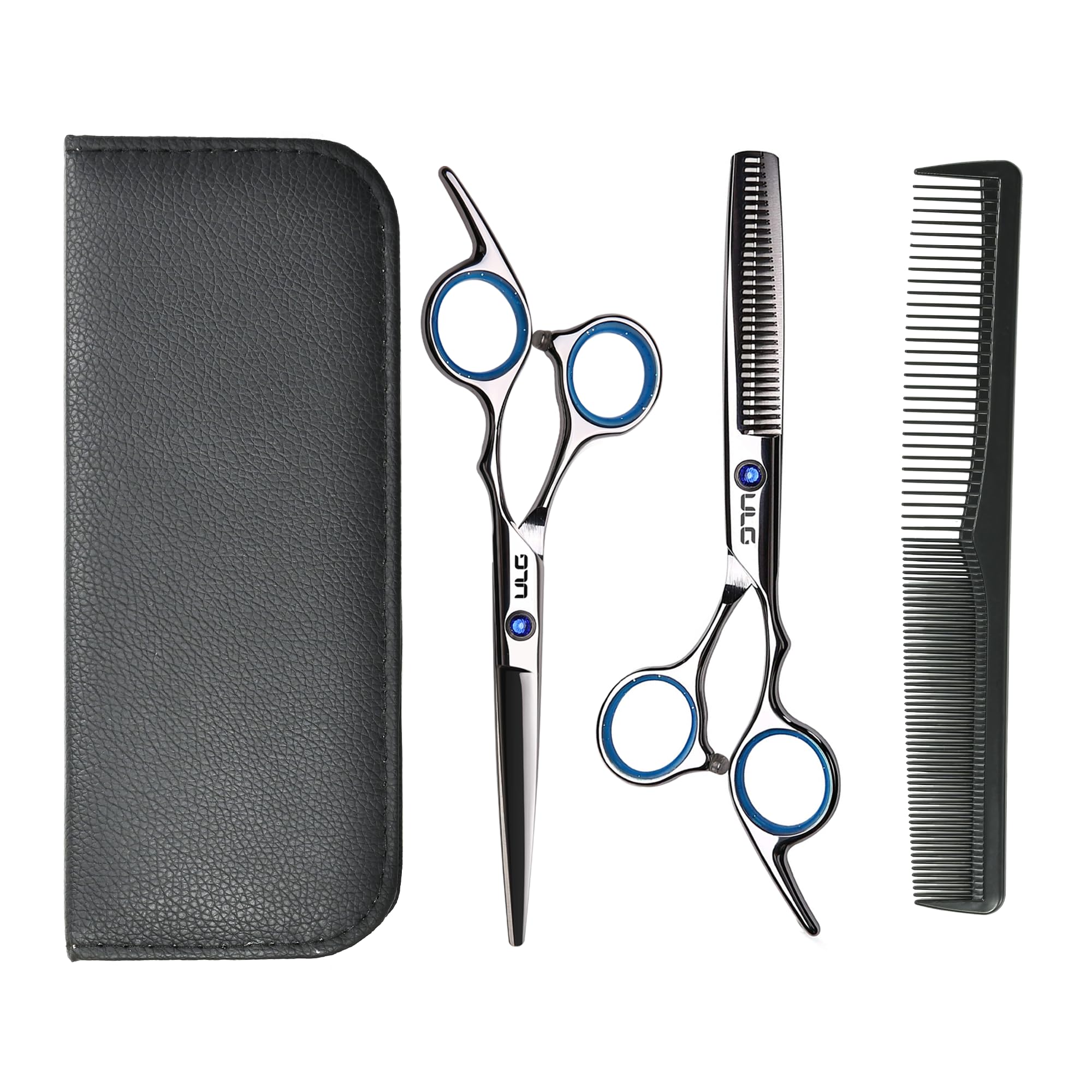 ULG ciseaux-coiffure ensemble : kit complet pour une coupe précise à domicile
