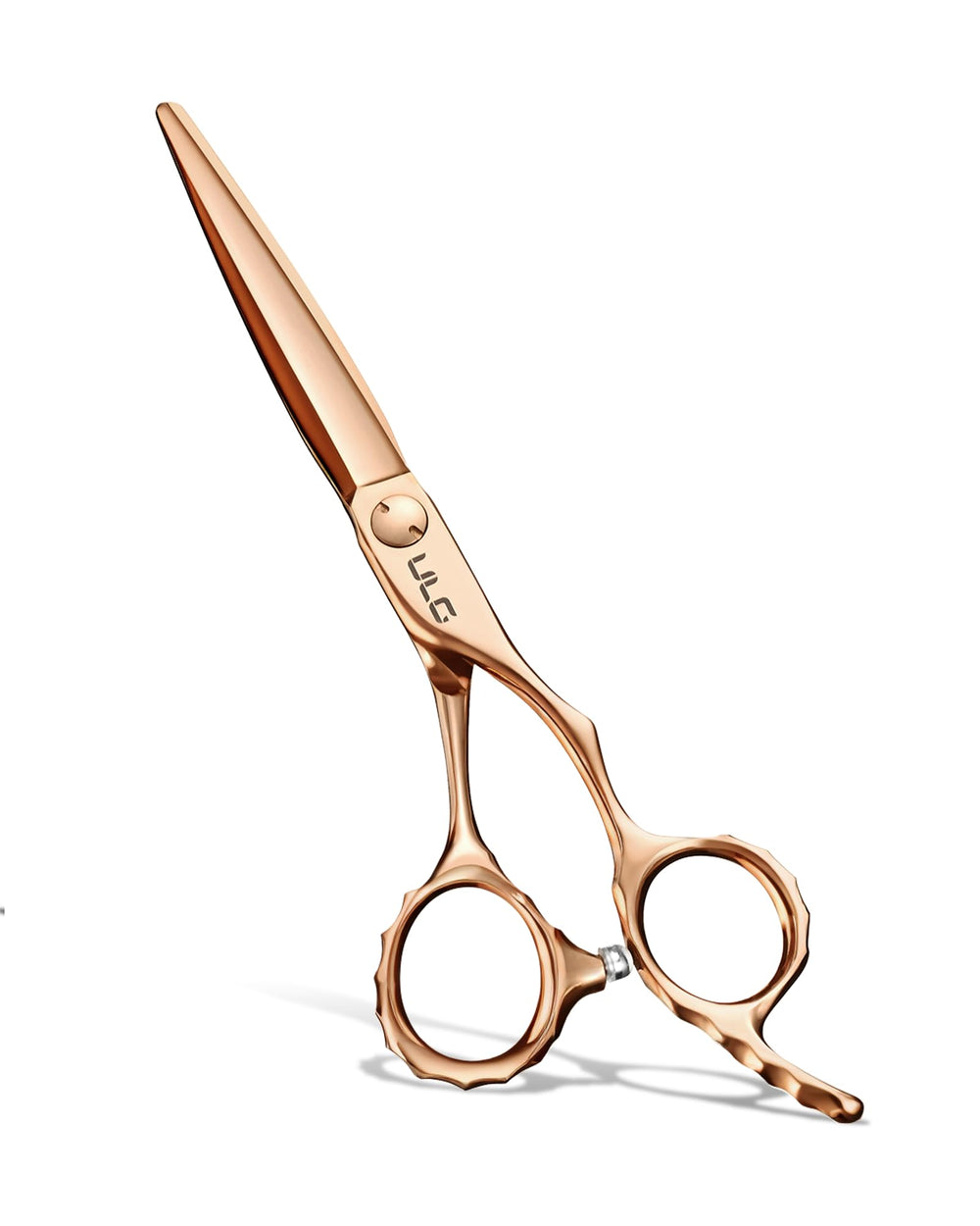 ULG ciseaux coiffure rose or 18K, finition luxueuse pour des finitions précises et élégantes.