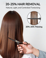 ULG ciseaux texturage – manches ergonomiques pour prise en main confortable
