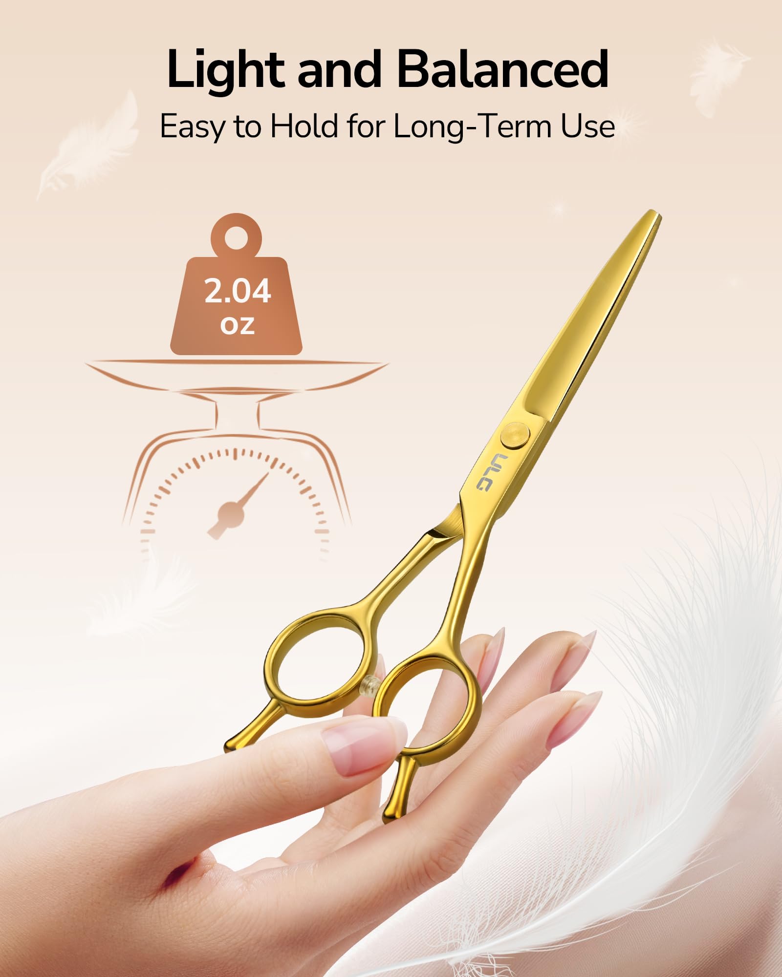 ULG ciseaux, usage polyvalent pour coiffure et barbe
