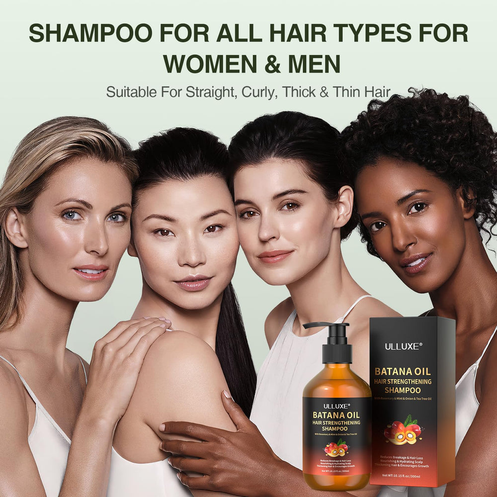 ulluxe-batana-hair-growth-shampoo-sans-sulfates : soin doux adapté aux cheveux colorés.