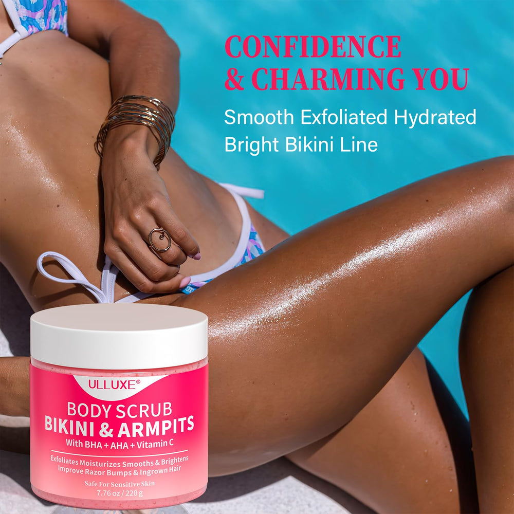 ULLUXE hydration base helps skin stay moisturized after exfoliation