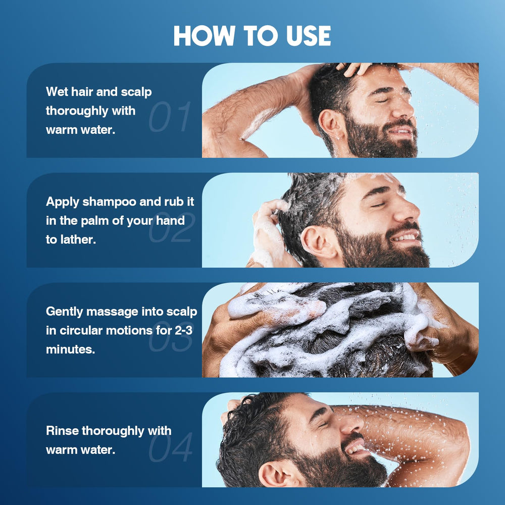 Formule sans sulfates adaptée aux cuirs chevelus sensibles avec ulluxe Biotin