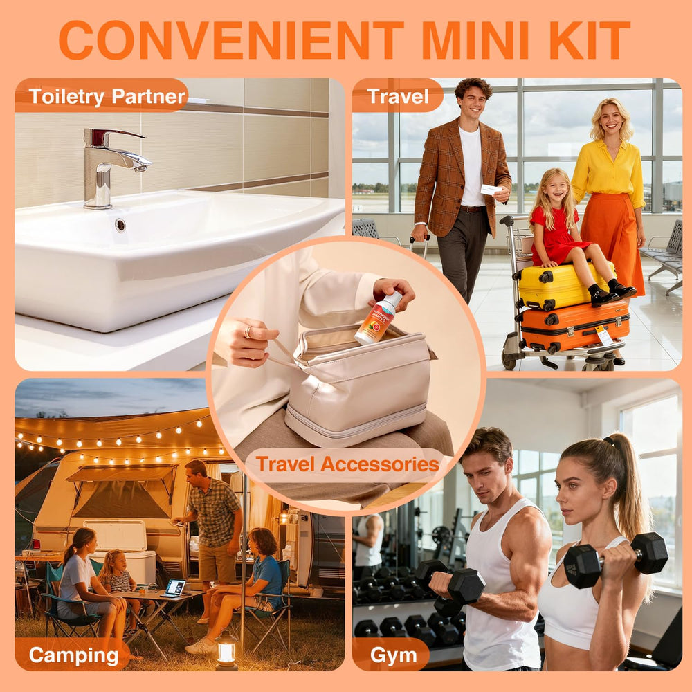Format 80 ml Ulluxe conforme à la TSA: idéal pour cabine
