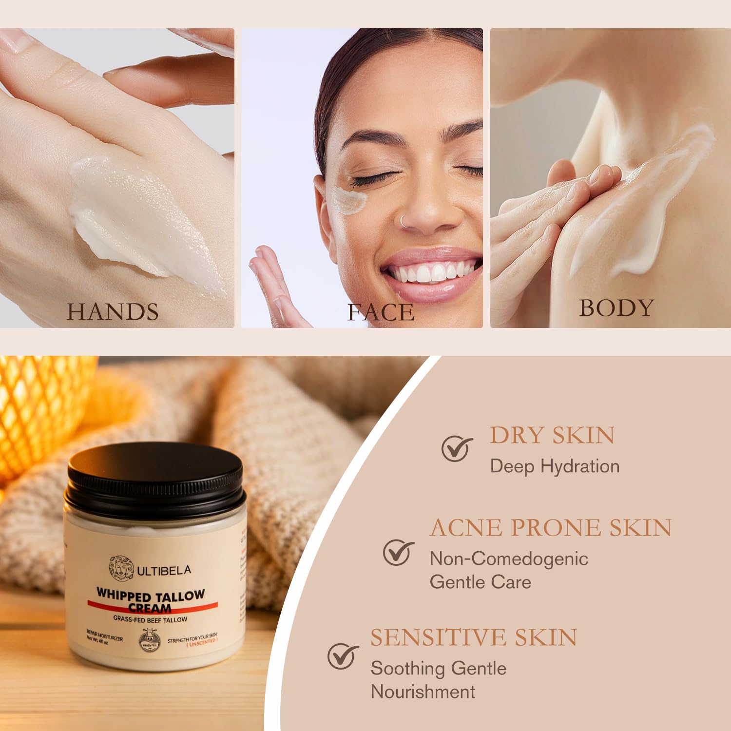 Miel cru et cire dabeille visibles dans la formule naturelle ULTIBELA.