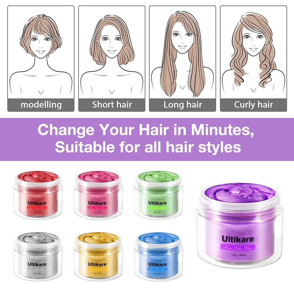 Emballage cadeau d’Ultikare Color Wax Violet pour un cadeau DIY
