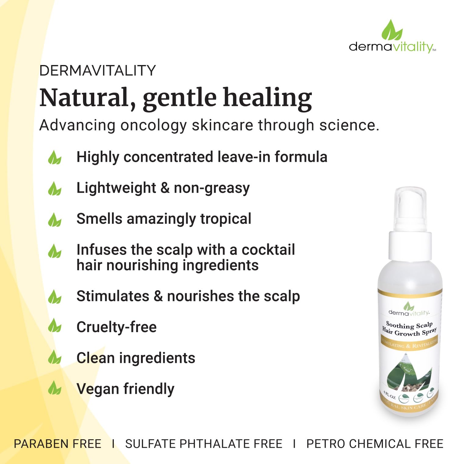 UltimateVitality botanicals apaisants — flacon nourrissant le cuir chevelu.