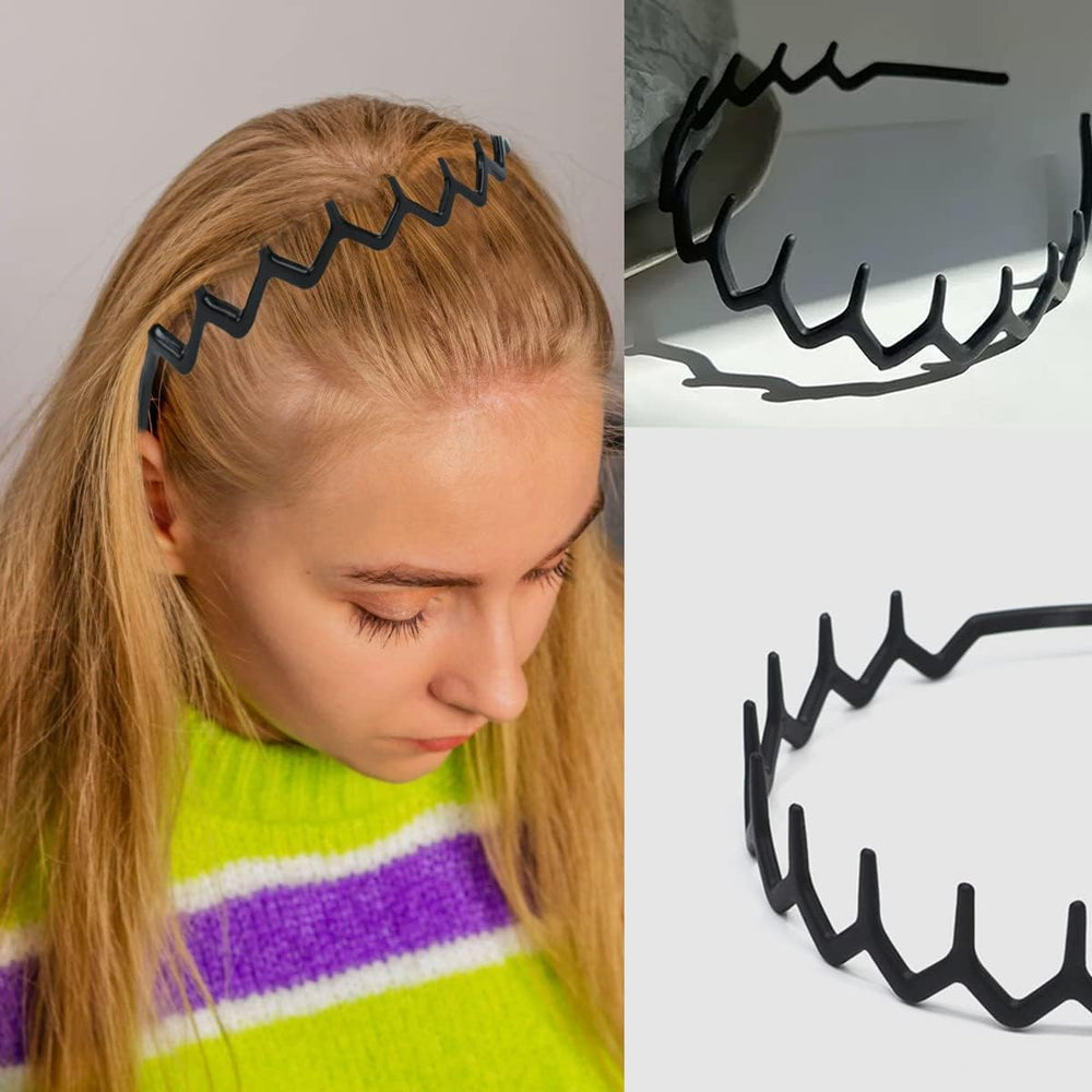 ULTIMUTE bandeaux noir mat, idée cadeau pratique pour tous les types de cheveux.