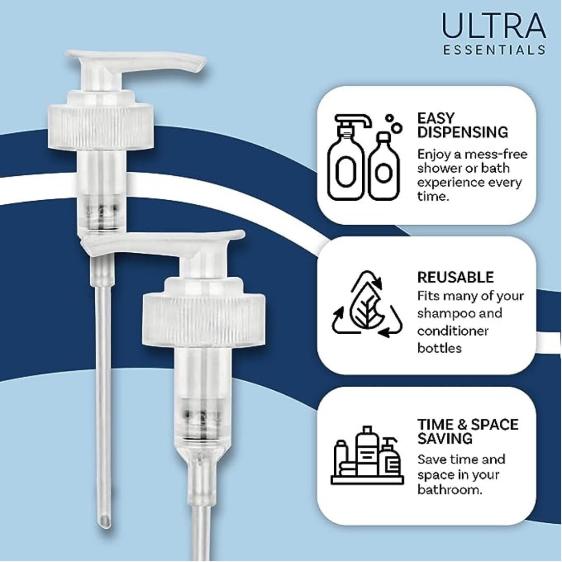 Bouteille 250 ml Ultra Essentials – réduction du gaspillage