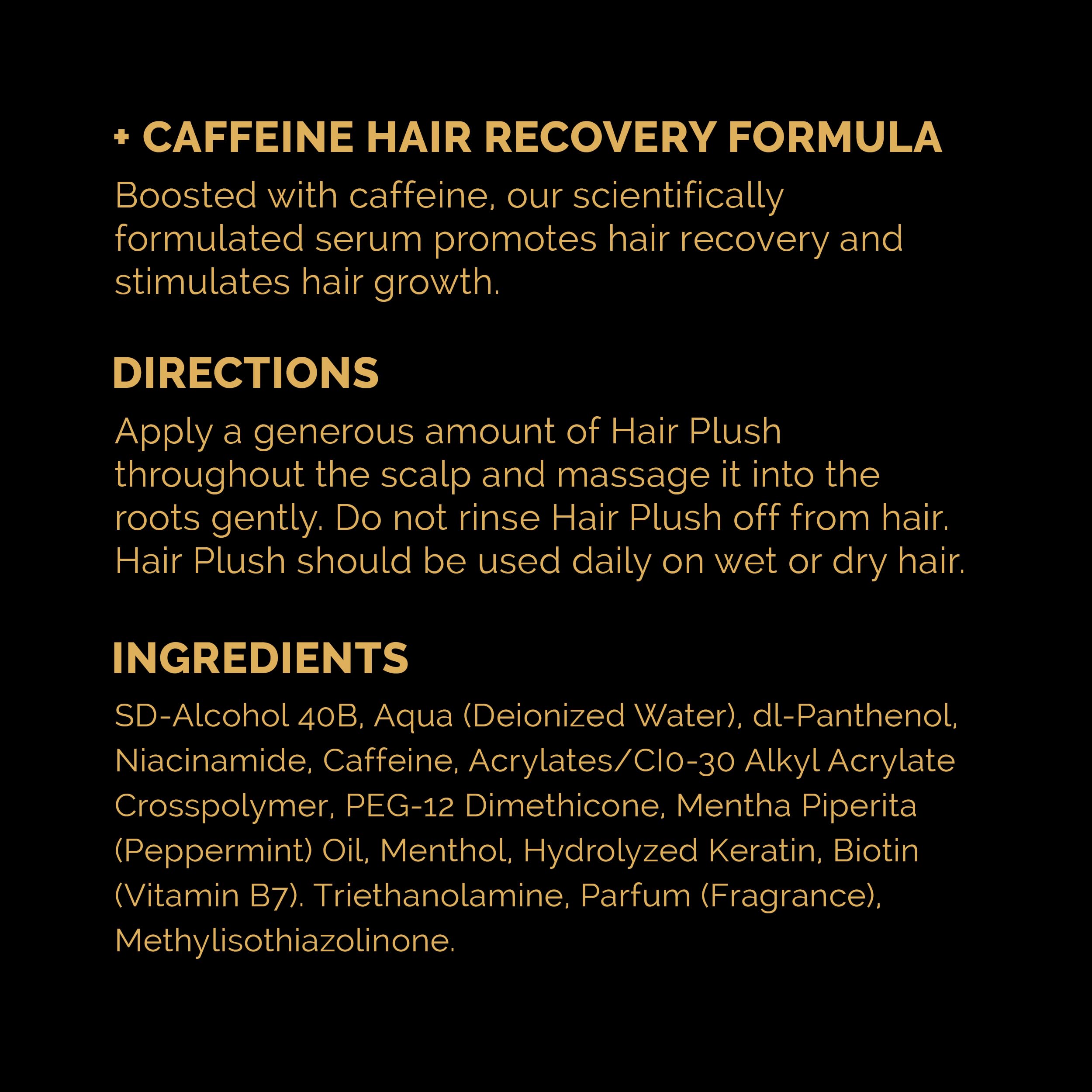 Sérum Ultrax Hair Plush – routine capillaire adaptée pour femmes et hommes.