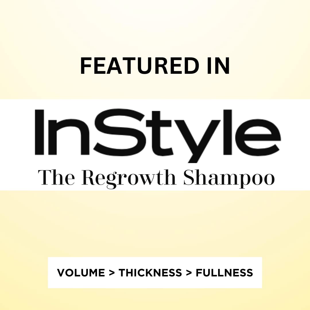 Cheveux volumineux après usage Ultrax Labs Hair Surge pour tous types.
