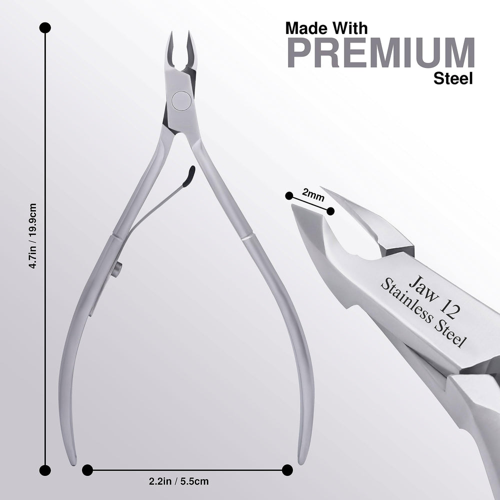 UM Supplies Tonde-cuticules – prise ergonomique pour un contrôle optimal.