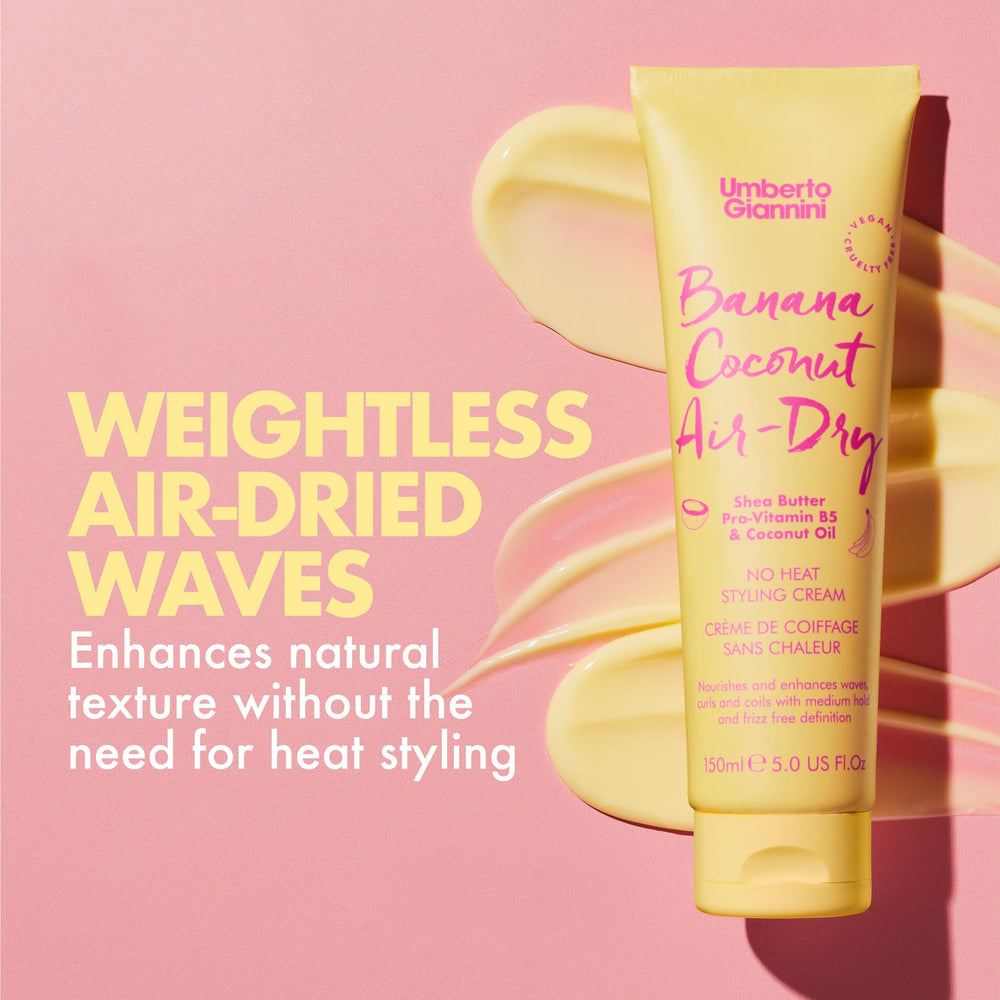 Application sur cheveux humides avec la crème pour vagues naturelles