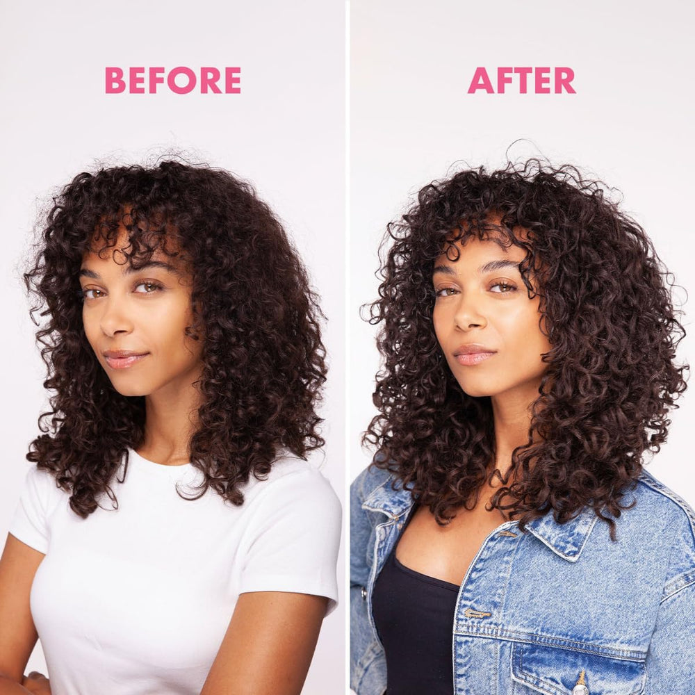 Curl Jelly Scrunching d'Umberto Giannini en action; définition des boucles.