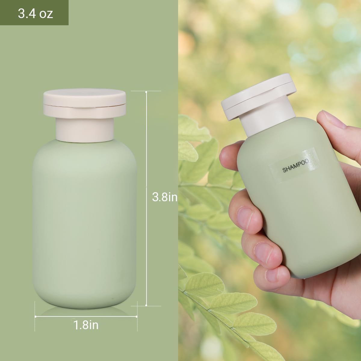 UMETASS bouchon bascule étanche, parfait pour éviter les fuites pendant les trajets.