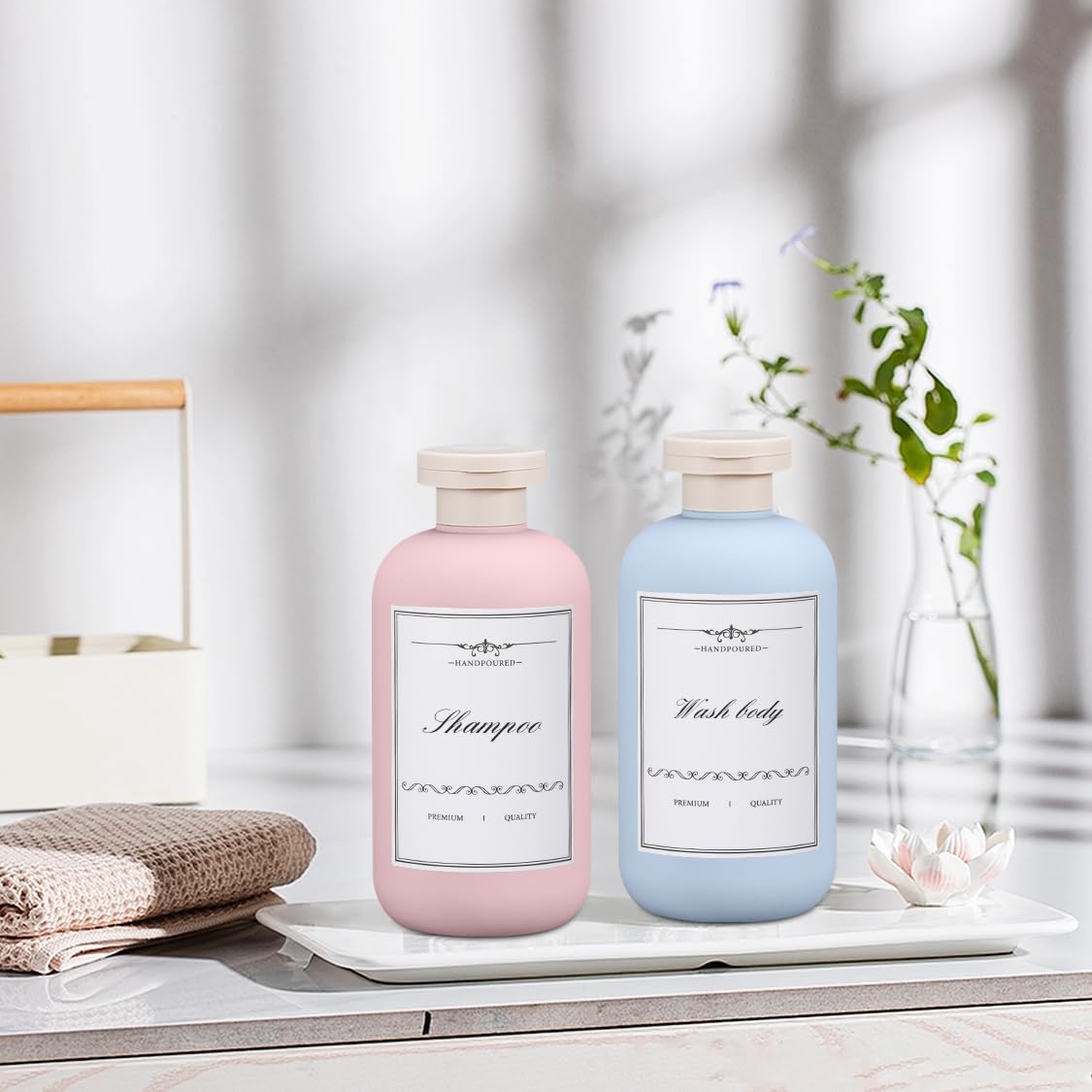 Convient pour les produits UMETASS shampooing, après-shampooing et lotion en voyage.