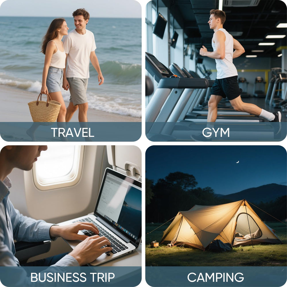 UMETASS étui voyage compact pour rangements faciles