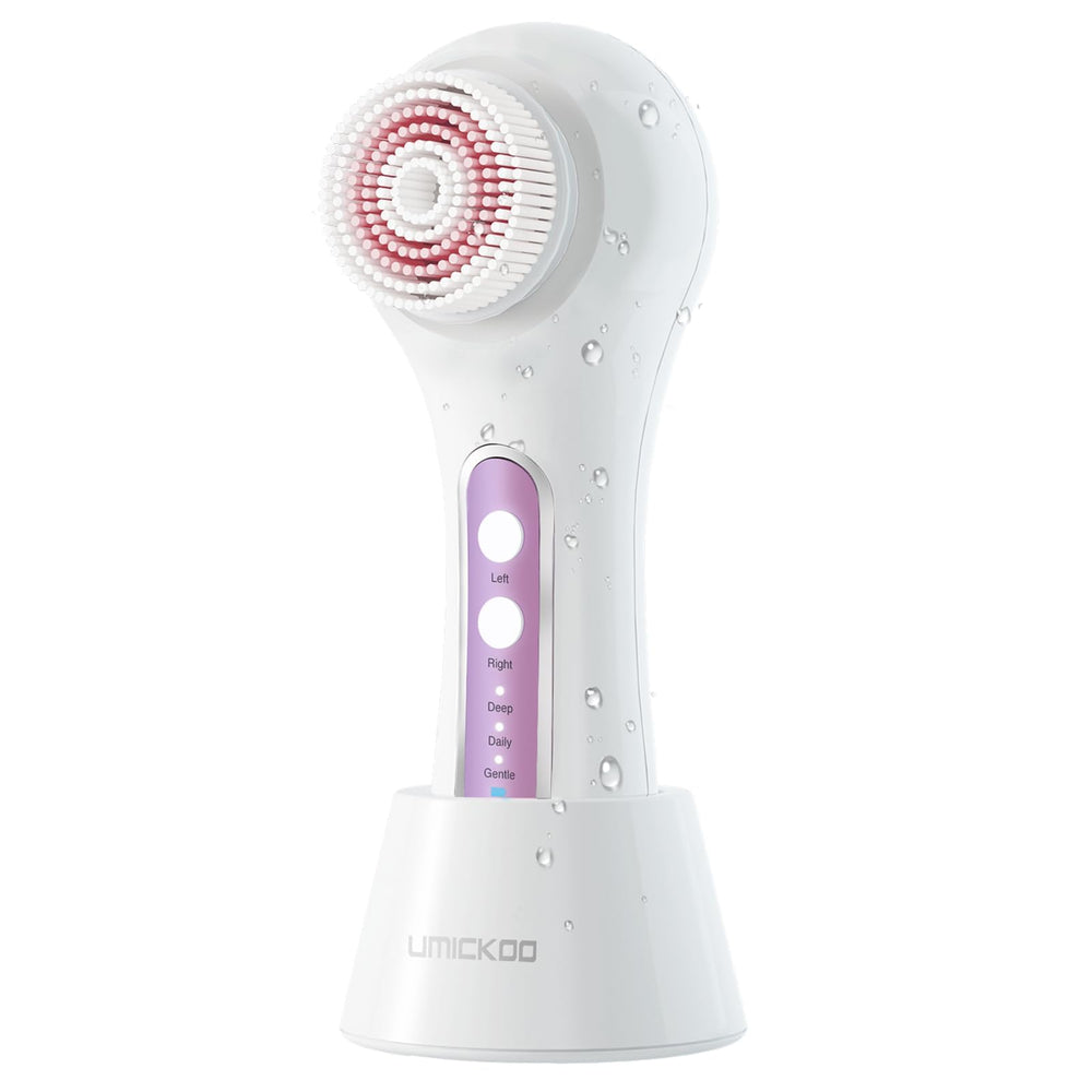 Brosse visage Umickoo avec rotation gauche pour nettoyer en profondeur les pores