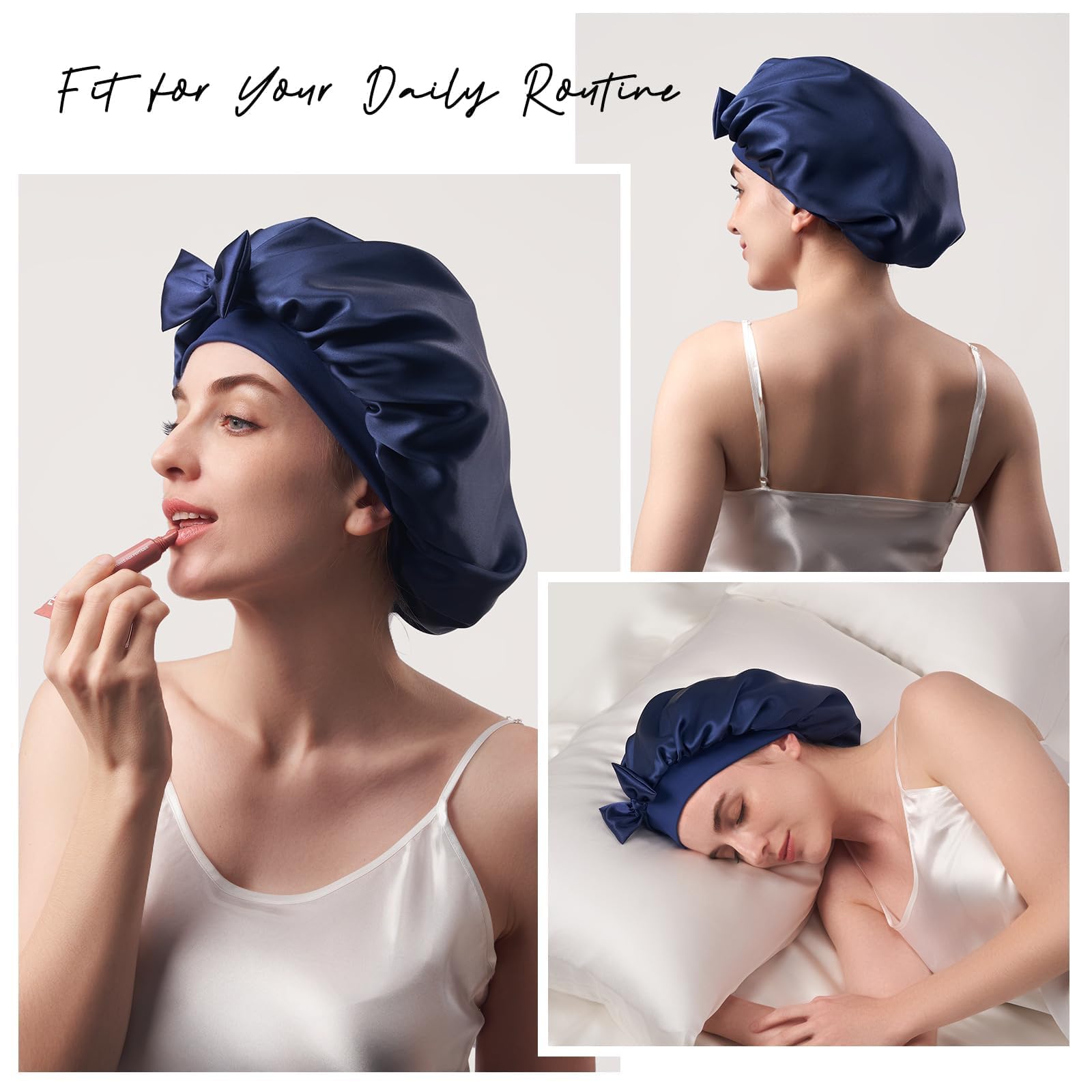 Idee cadeau Umisleep bonnet soin cheveux pour routine nocturne pratique.