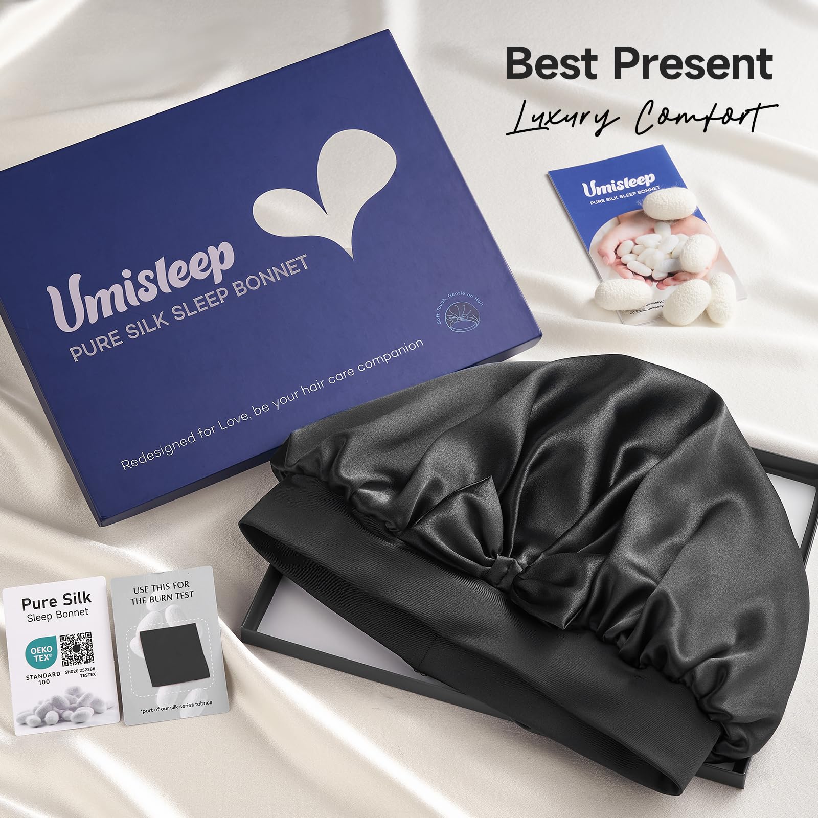 Emballage cadeau chic Umisleep pour offrir ce bonnet.