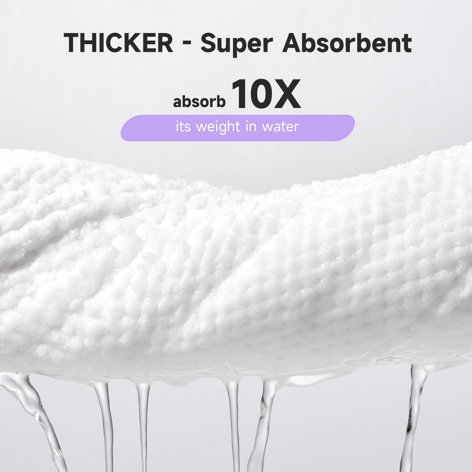 Umisleep turban rose microfibre pour cheveux bouclés, réduction de frisottis