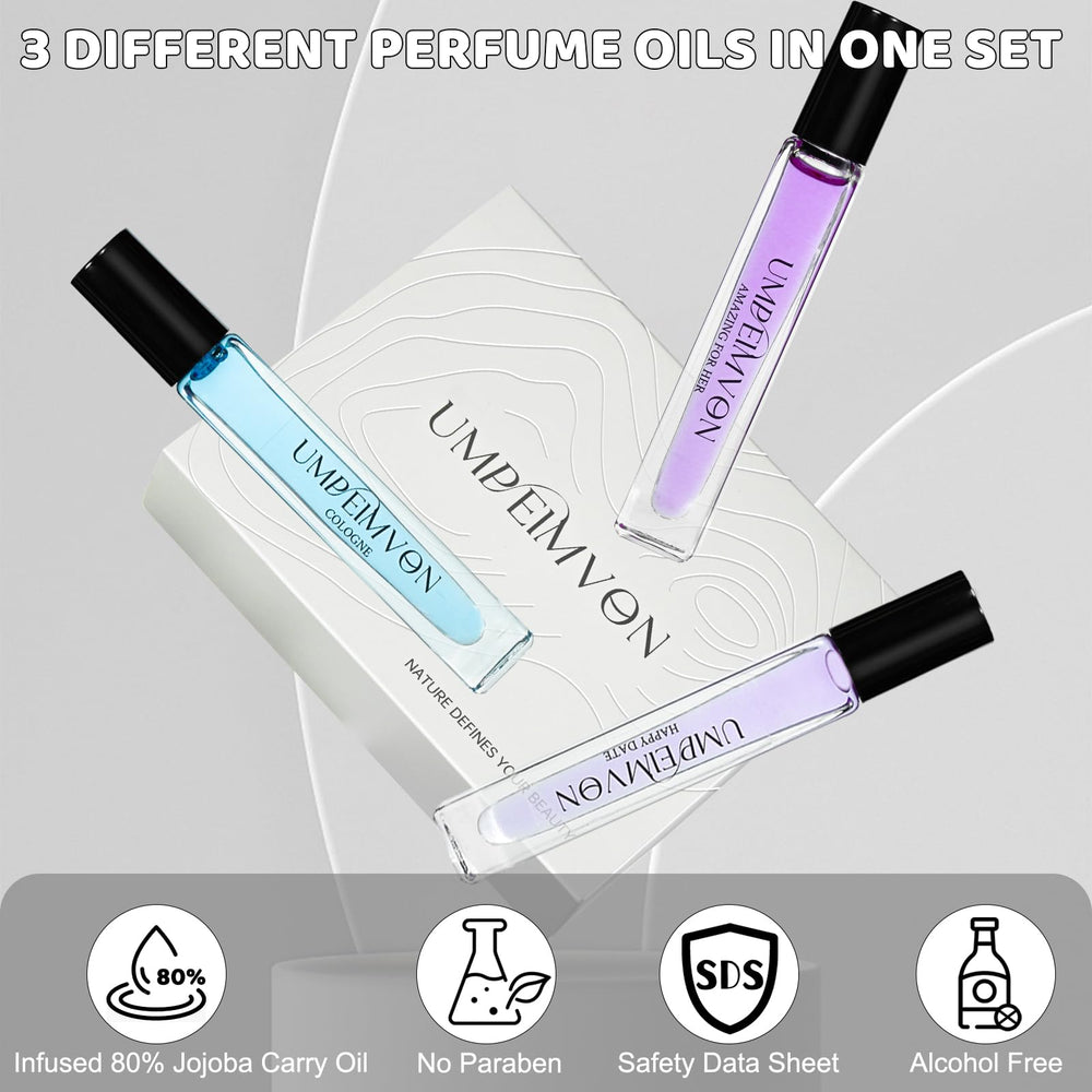 Coffret triple Umpeimvon: trois senteurs pour différentes occasions