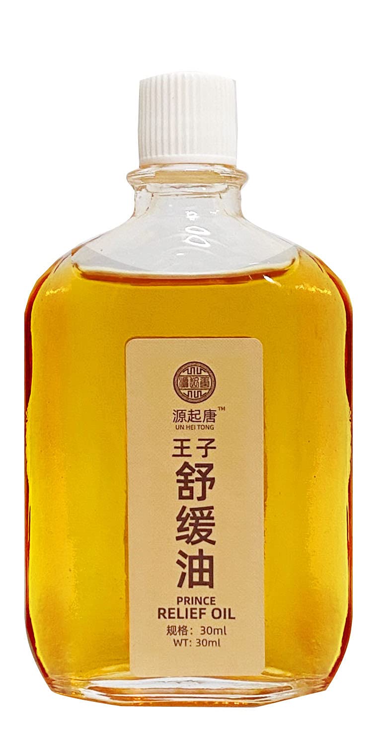 UN HEI TONG Prince Relief Huile – application sur épaules et dos pour une fraîcheur durable