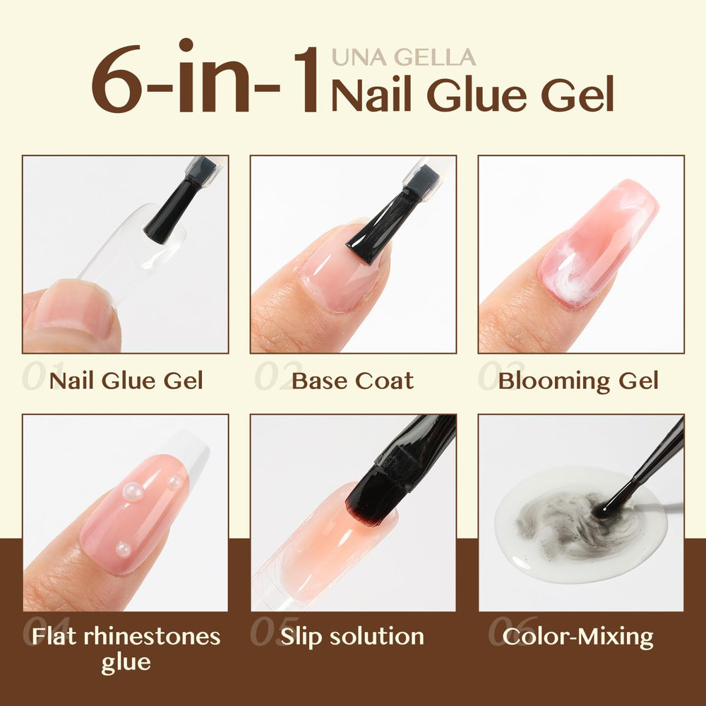 UNA GELLA 6 en 1 compatible avec tous types de tips.