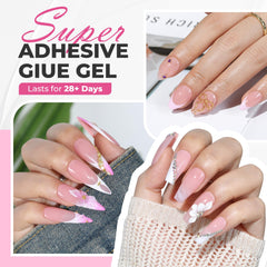 Adhésion forte pendant 28+ jours avec UNA GELLA pour des ongles propres.