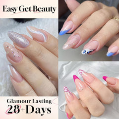 UNA GELLA : ajustement naturel des ongles, adapté à toutes les formes.