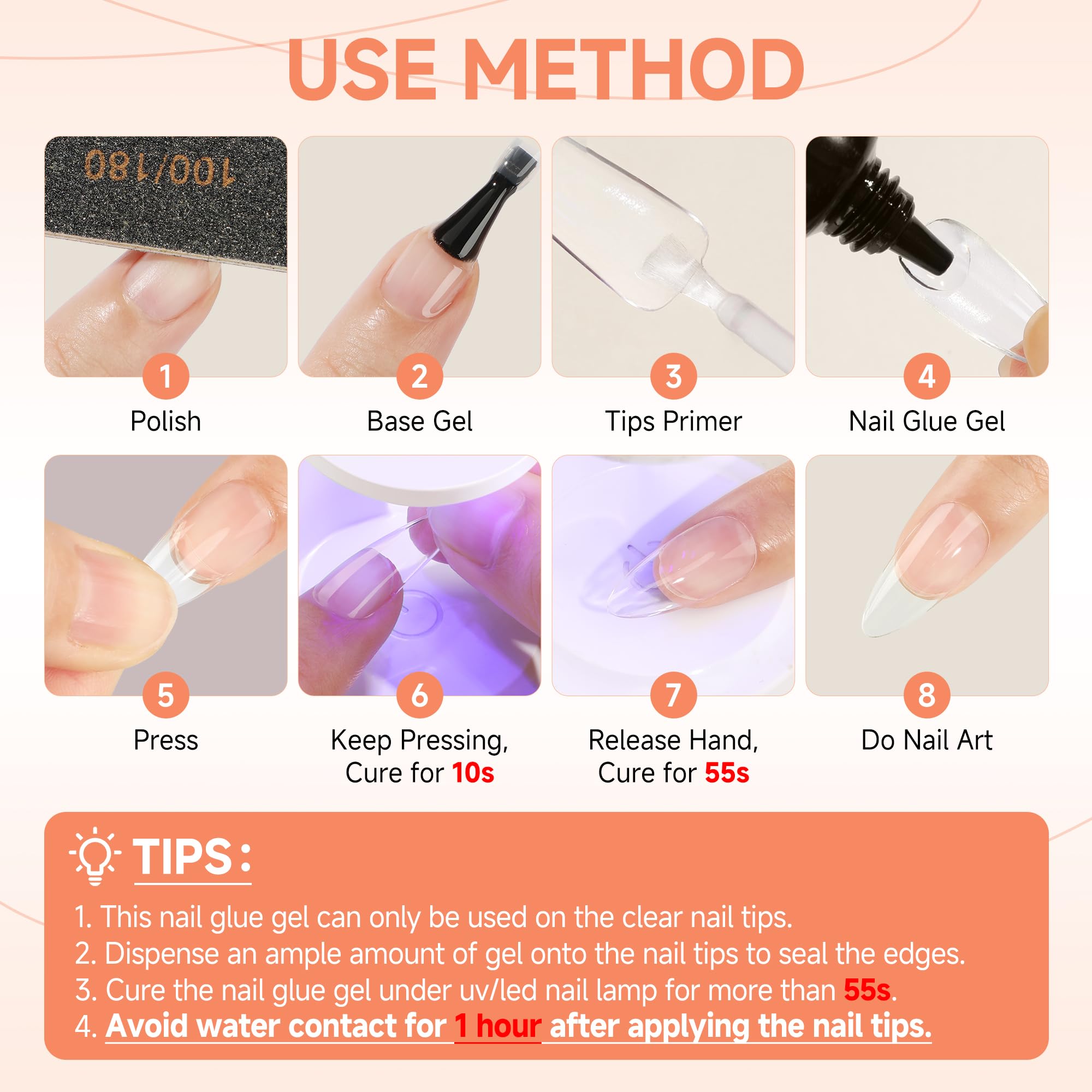 UNA GELLA propose une formulation à faible odeur respectant les ongles.