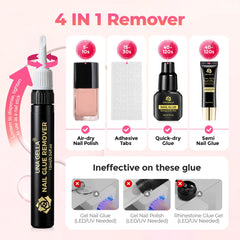 UNA GELLA leak-proof cap highlights travel-friendly design for on-the-go nail removal