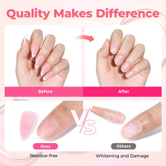 UNA GELLA nail glue remover adjustable nozzle enables precise application without dripping