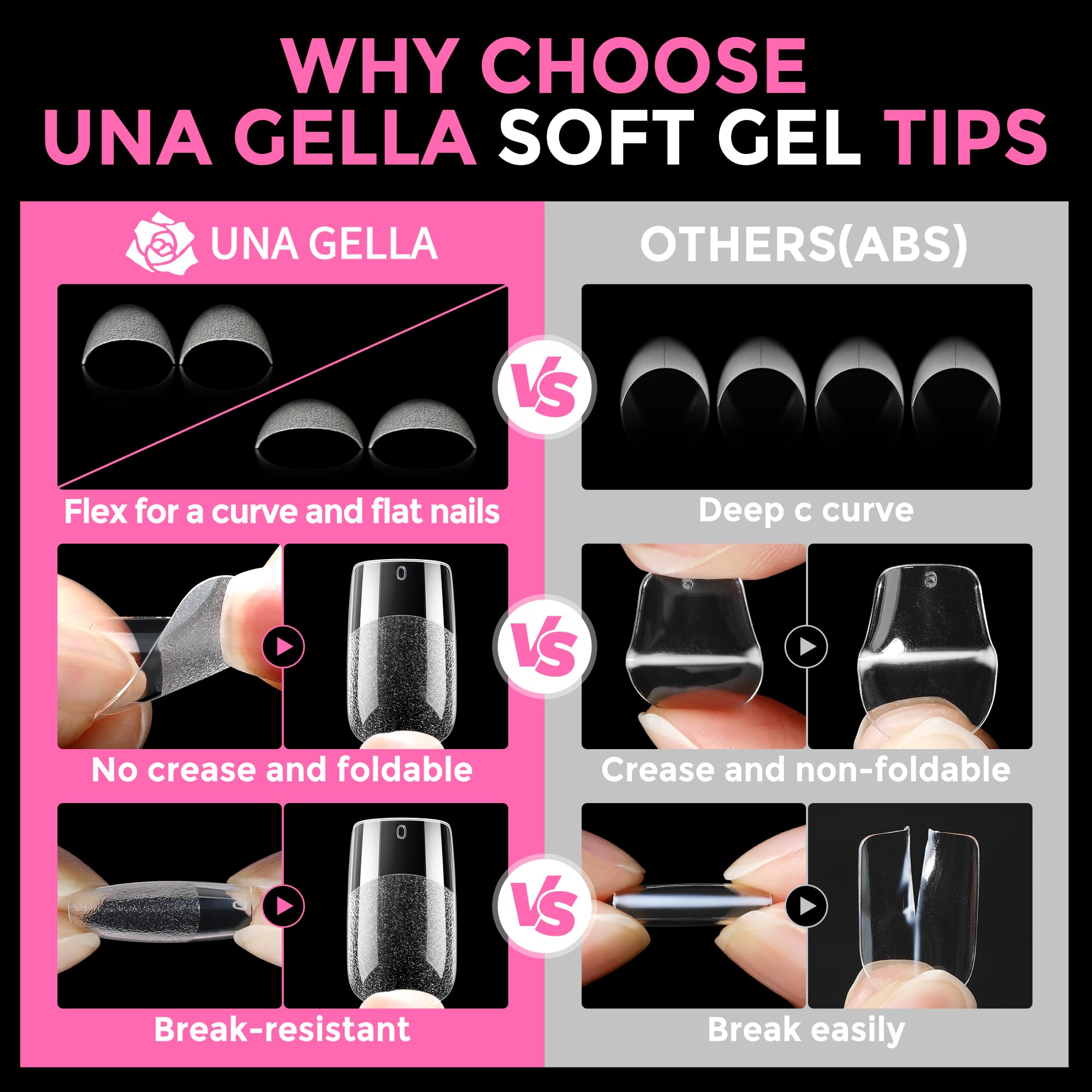 UNA GELLA: pose sans odeur et sans danger pour les ongles