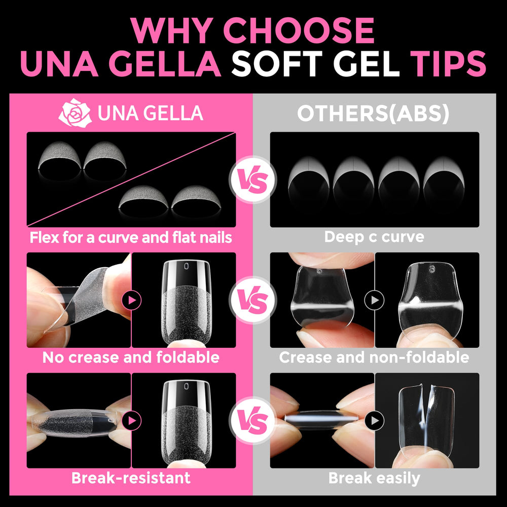UNA GELLA: pose sans odeur et sans danger pour les ongles