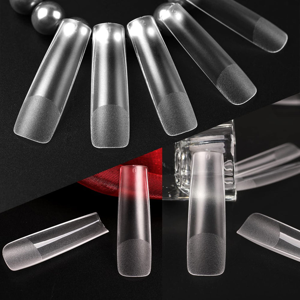 UNA GELLA ongles faux gel transparent: brillance claire et longue tenue