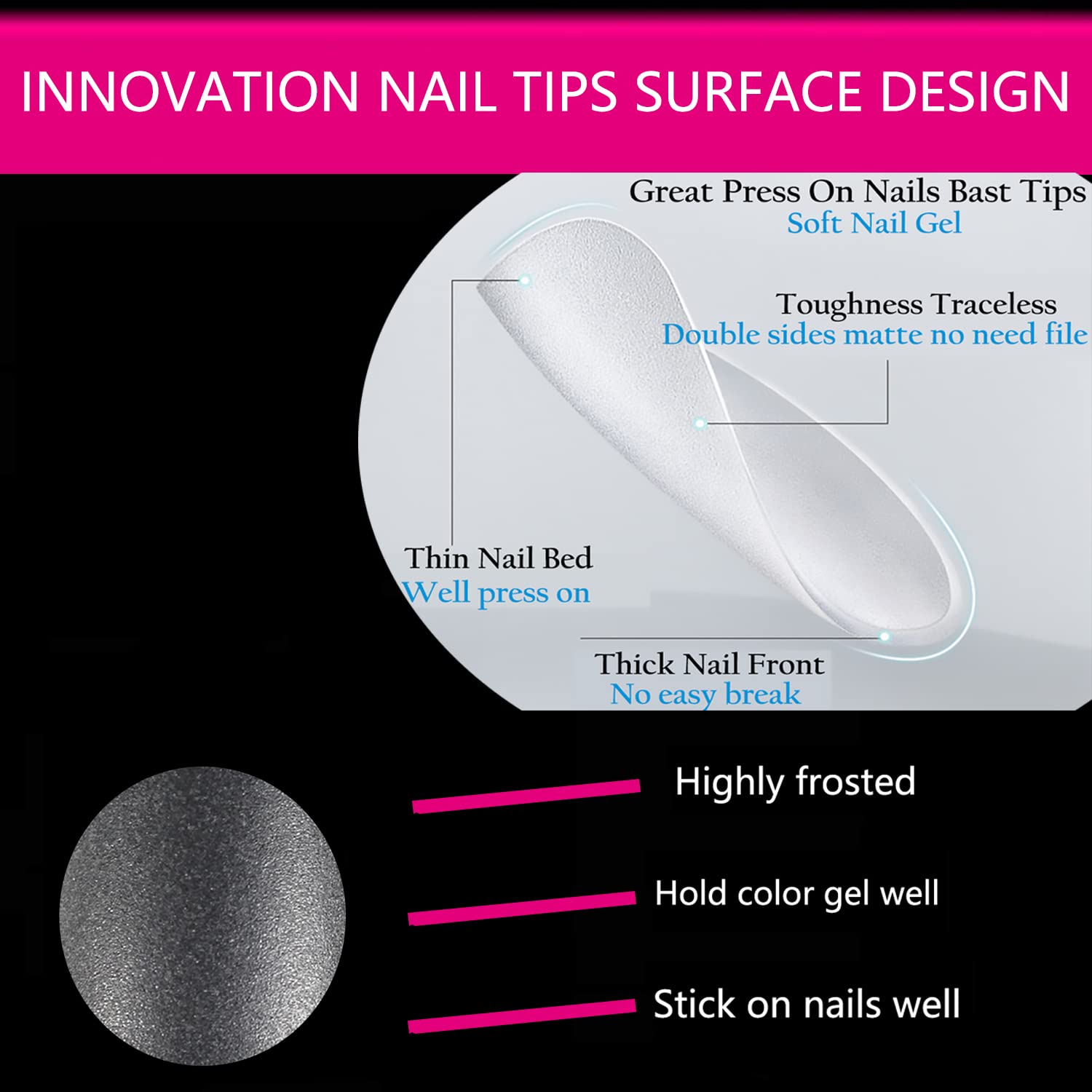 UNA GELLA ongles faux gel sans trace: pose rapide et propre