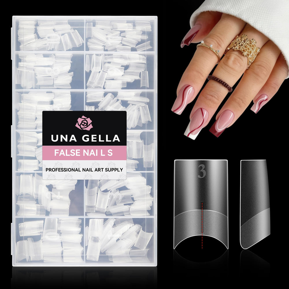 UNA GELLA pointe-carree moyen mat: ensemble clair et naturel.
