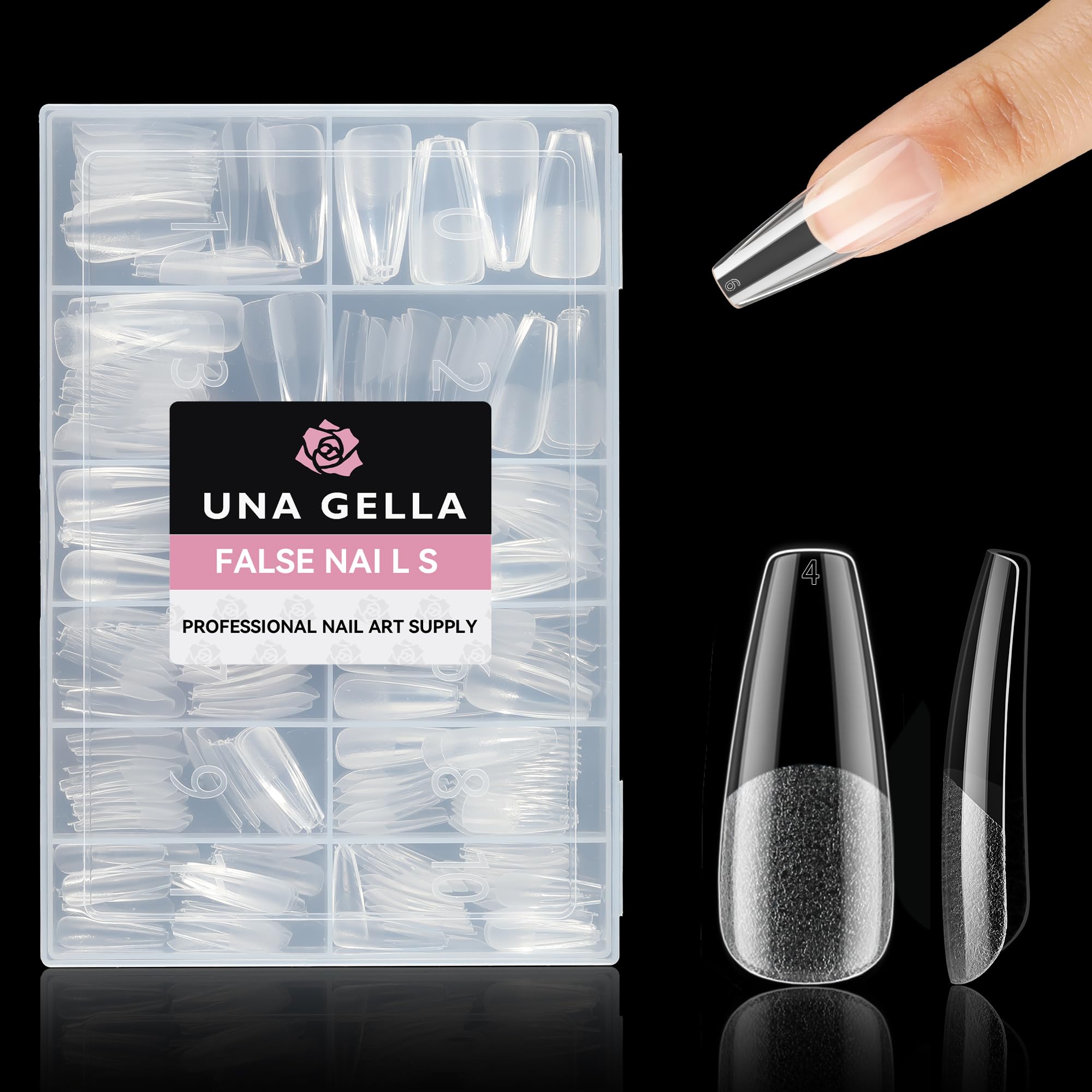 UNA GELLA pose rapide: extensions faciles et look soigné.