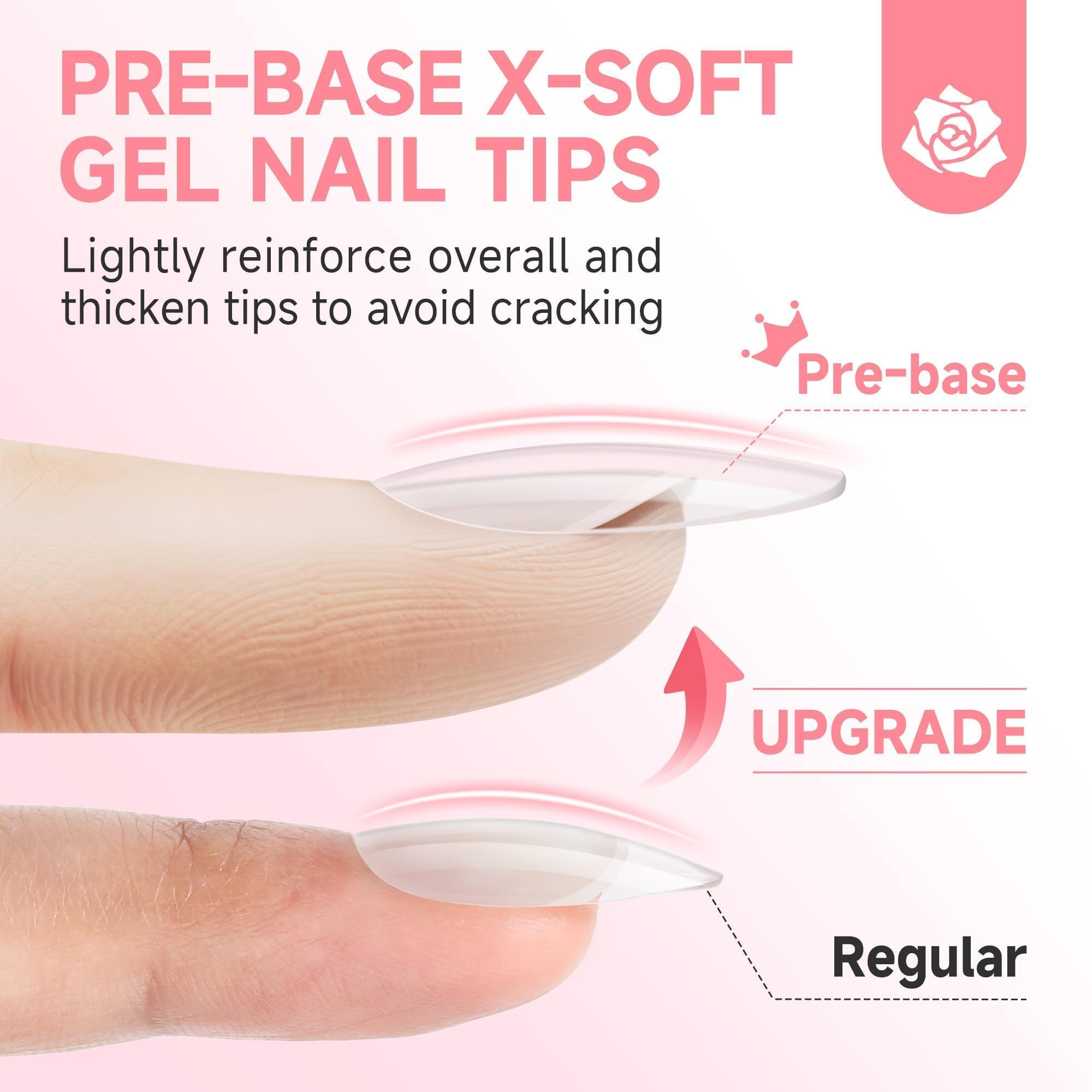 UNA GELLA retrait sans endommager l'ongle naturel.
