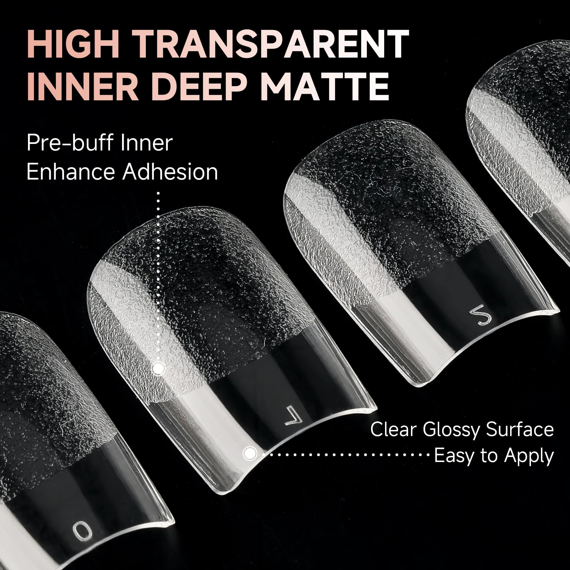 Embouts polyvalents UNA GELLA utilisables avec gel, poudre à ongles ou acrylique.