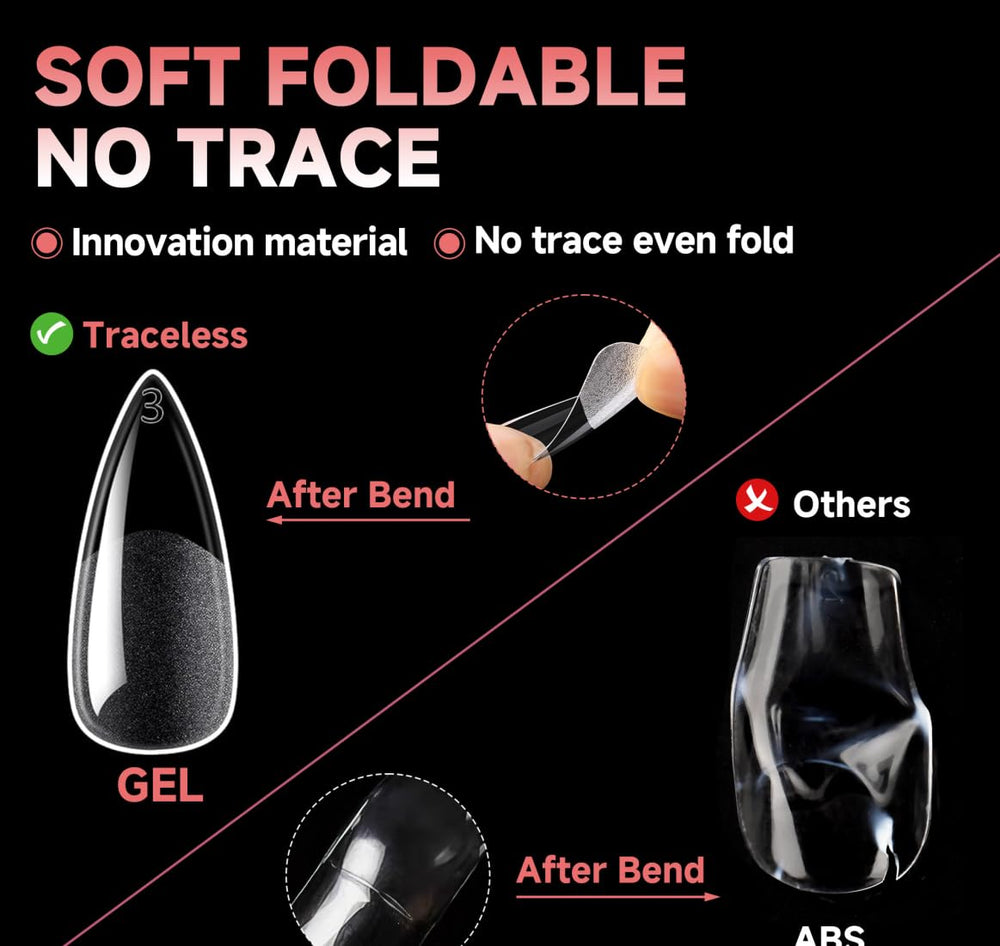 UNA GELLA tips gel polyvalents pour vernis colorés et art gel.