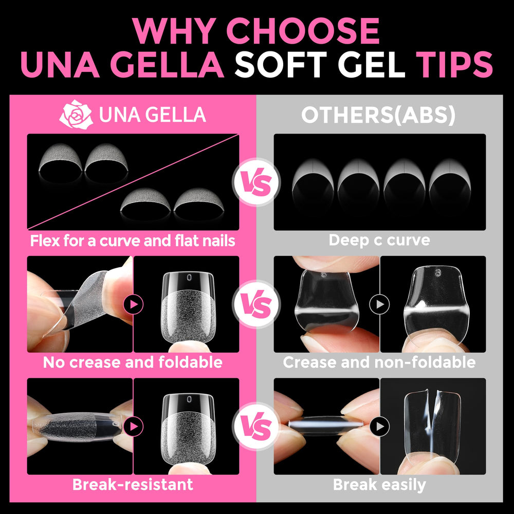 UNA GELLA – Douze tailles numérotées pour ajustement précis.