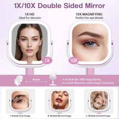 Base large et stable du miroir Unbednigt pour sécurité et stabilité