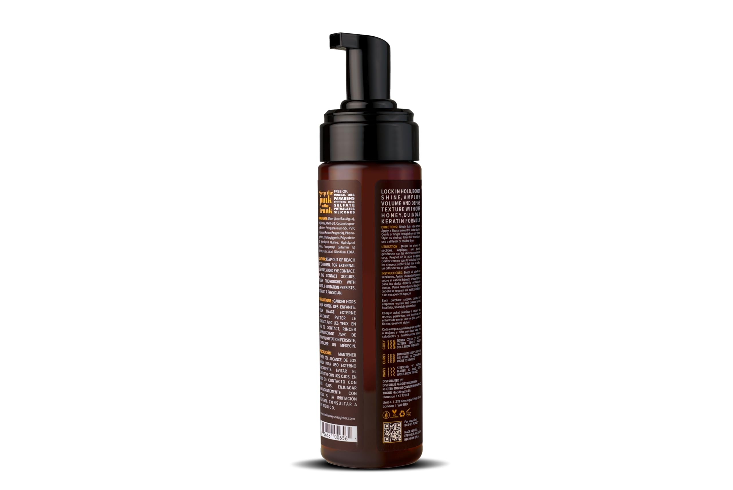 Séchage rapide avec Soul Bounce Mousse pour gagner du temps.