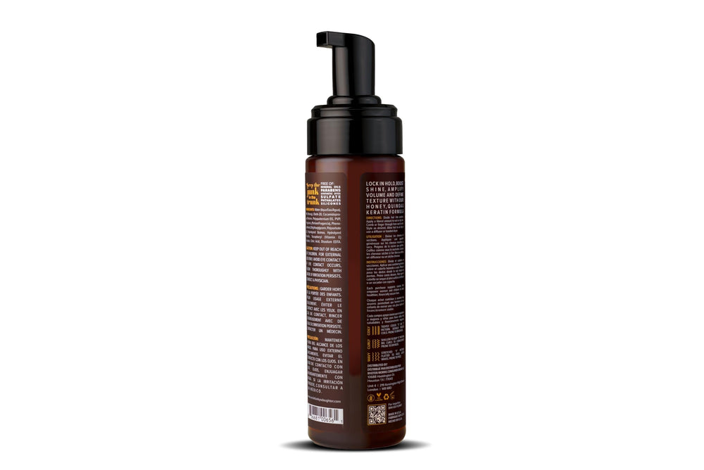 Séchage rapide avec Soul Bounce Mousse pour gagner du temps.