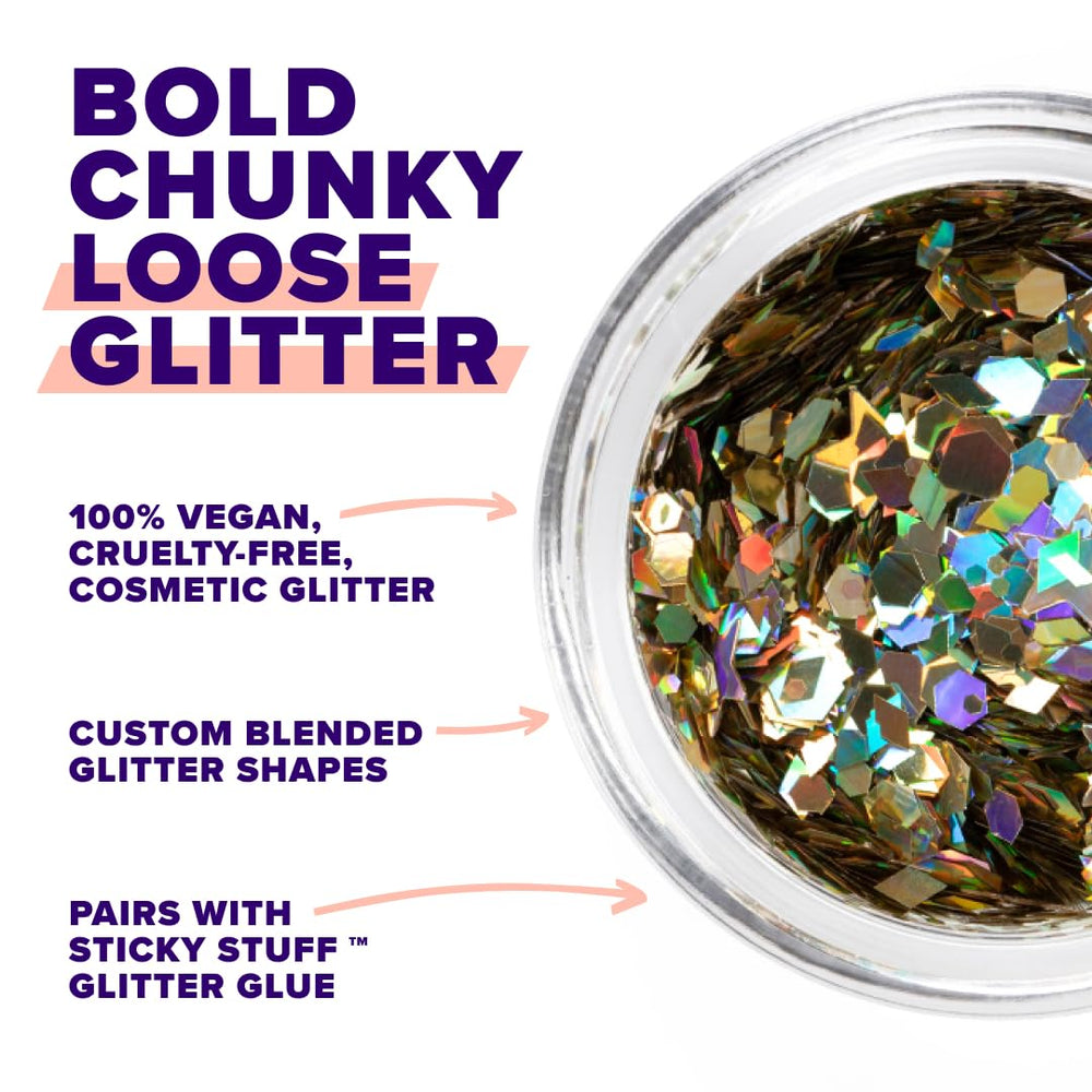 Unicorn Snot Glitter Macro brillance holographique Solar pour style audacieux