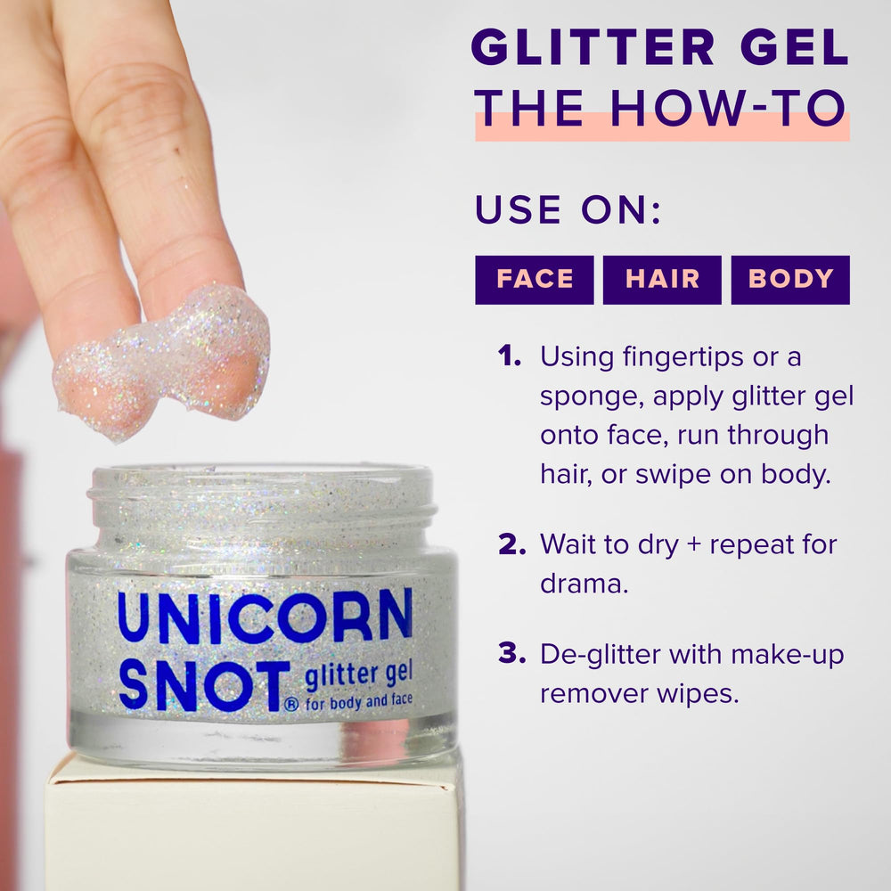 UNICORN SNOT paillettes-brillance yeux : accentue les contours sans effort.