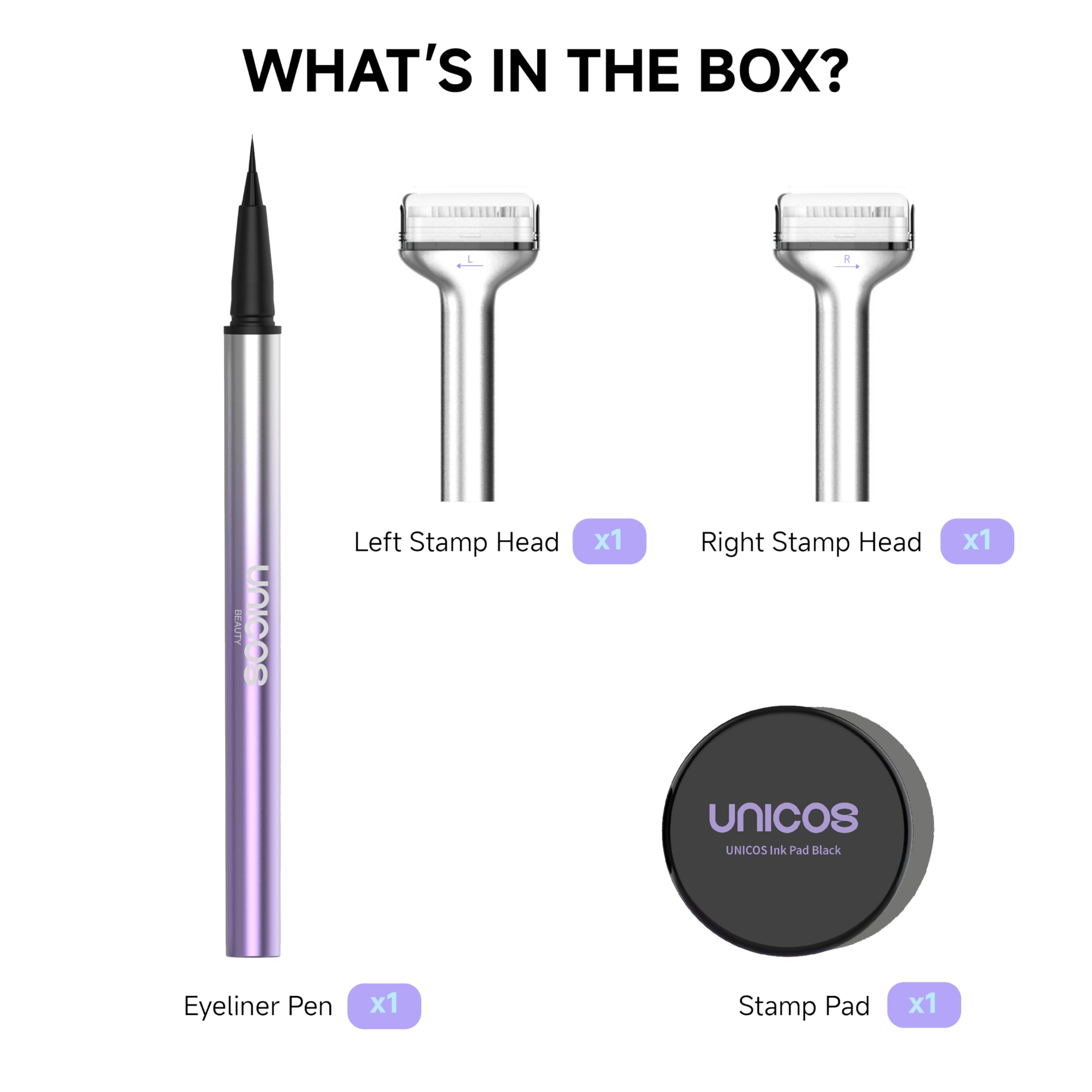 Unicos easy-application design saves time during busy mornings.