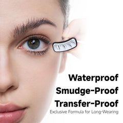 Unicos natural lower lash stamp creates separated lashes.